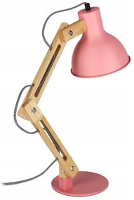 Lampă de masă 1 x E27, 40 W, 230 V, roz