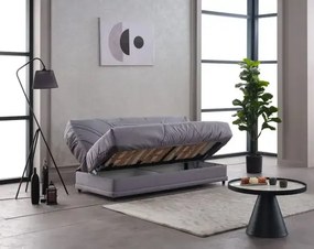 Canapea extensibila cu saltea relaxa si husa detasabila Genova, gri