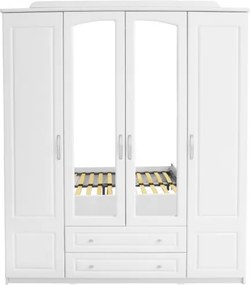 Dormitor Sara cu pat 140x200 cm cu somiera fixa