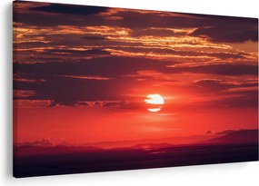 Tablou cu soarele colorat (90x60 cm)