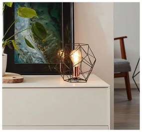 Lampă de masă Brilliant SYNERGY 1xE27/60W/230V negru/cupru