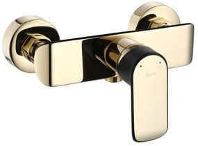 Baterie de duș REA Bloom Black Gold