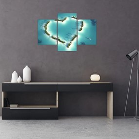 Tablou - Insulele inimii (90x60 cm)