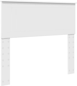 vidaXL Tăblie cap Alb Lucios 100 cm Lemn compozit