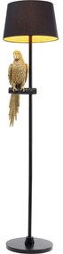 Lampa de podea Animal Parrot Ø40x176 cm negru/auriu