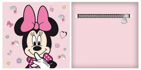 Disney Minnie pernă, pernă decorativă cu husă detașabilă 35x35 cm Catifea