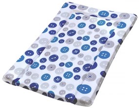 Saltea infasat M, 38x70 cm, Blue Button