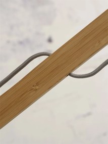Lampadar eco din bambus Java XL nat/50x22, bl/nat