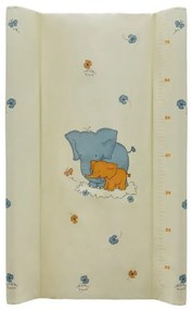 Masa de infasat greu pad Lorelli 80x50 CM FAMILIE DE ELEFANTII BEJ