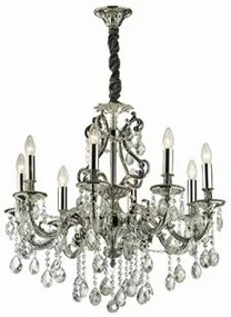 Candelabru clasic cristal 8 becuri E14 GIOCONDA 044934 IDEAL LUX