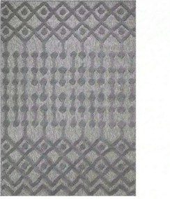 Covor 58388A, 80x150 cm, forma dreptunghiulara, polipropilena, gri