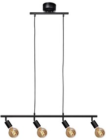 Cottex T1924SV - Lustră suspendată pe cablu ARC, 4xE27/60W/230V