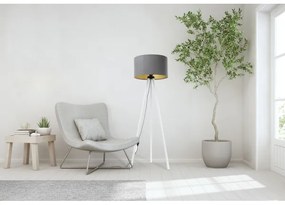 Lampadar STANDART 1xE27/60W/230V gri/alb