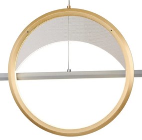 Lustra LED suspendata cu telecomanda design modern UMBRA