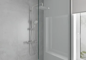 Sistem dus termostatic Hansgrohe Vernis Shape 230, 1 jet, crom - 26286000