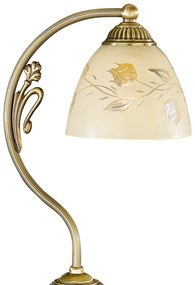 Veioza / Lampa de masa din alama design italian H-34cm 6258