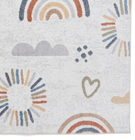 Covor pentru copii crem 80x150 cm Vida Kids Rainbow – Think Rugs