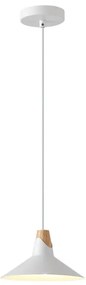 Lustră pe cablu 1xE27/15W/230V alb
