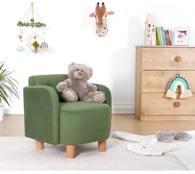 Fotoliu pentru copii verde Volie – Artie