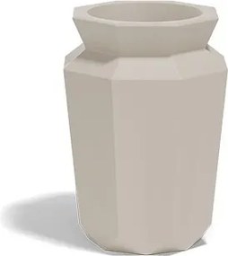 Ghiveci plante design decorativ modern exterior/interior ORIGAMI Hasu 17,8×17,8×25cm