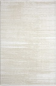 Covor JASMINE, 80x150 cm, forma dreptunghiulara, poliester, crem, 1452