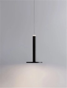 Lustra / Pendul LED modern design minimalist PALENCIA negru