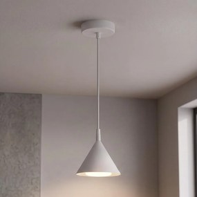 Brilagi - Lampă suspendată pe cablu CONE SINGLE 1xGX53/15W/230V albă