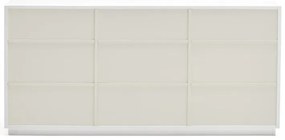 Comodă Teulat Doric, lățime 150 cm, alb
