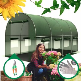 Solar de grădină ranforsat PREMIUM 2,5 × 4 m + CADOU