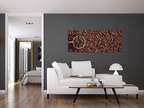 Tablou - boabe de cafea (120x50 cm)