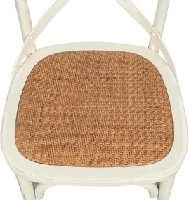 Scaun Thonet din lemn masiv si sezut din ratan