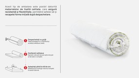 Saltea Zymmo, Rila, 82x190x24, Medie-tare