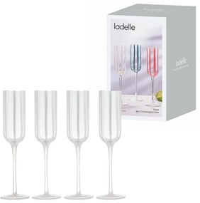 Set de pahare 4 buc. de șampanie 180 ml Stripe – Ladelle