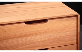 Comodă joasă din stejar 90x63 cm Greg - The Beds