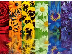 RAVENSBURGER - PUZZLE REFLEXIA FLORILOR 500 PIESE DESIGN NOU - RAVENSBURGER (RVSPA00213)