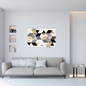 Tablou - Forme geometrice N⁰1 (90x60 cm)