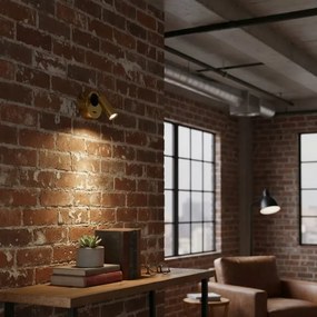 Spot LED de perete Ideal Lux BEAN LED/3W/230V alamă