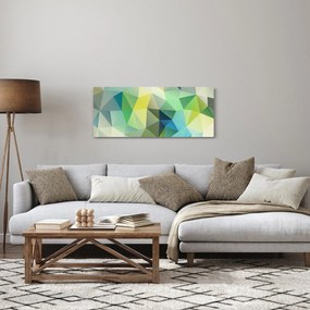 Tablou abstracțiunii geometrice (120x50 cm)