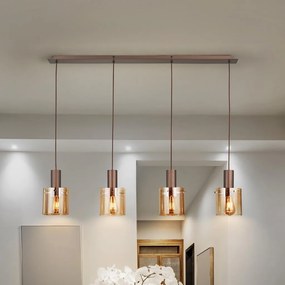 Lustra suspendata design modern Venize 4L