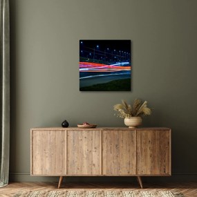 Tabloul orașului nocturn (30x30 cm)