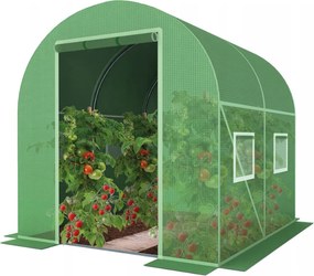 Solar de grădină verde 2 m x 2 m