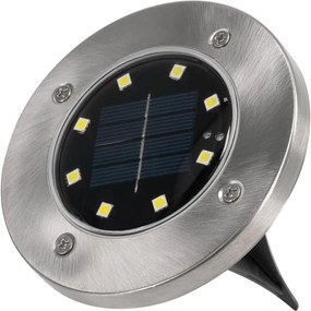 LED iluminat solar incorporat de grădină-Garth cu 3 LED-uri