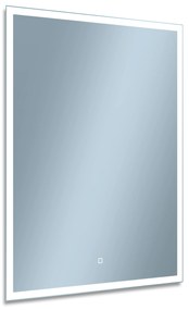 Venti Prymus oglindă 60x80 cm dreptunghiular cu iluminare argint 5907459662290