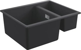 Chiuveta compozit Grohe K500 55.5x46.1 cm negru