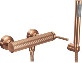 Baterie de duș REA Argon BRUSH COPPER