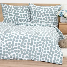 Lenjerie de pat 4Home Stone bumbac creponat, 140 x 200 cm, 70 x 90 cm, 140 x 200 cm, 70 x 90 cm