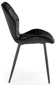 Scaun de bucaterie Pelor, negru