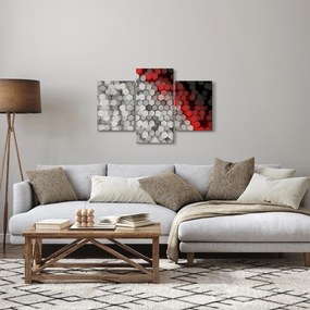 Tablou - 3D hexagoane (90x60 cm)