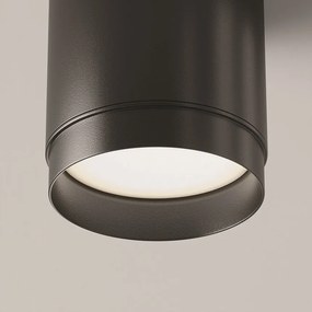 Spot aplicat minimalist design tehnic Polar negru