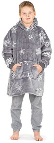 Hanorac din micropluș 4Home Silent Snowfall, uni S – pentru copii